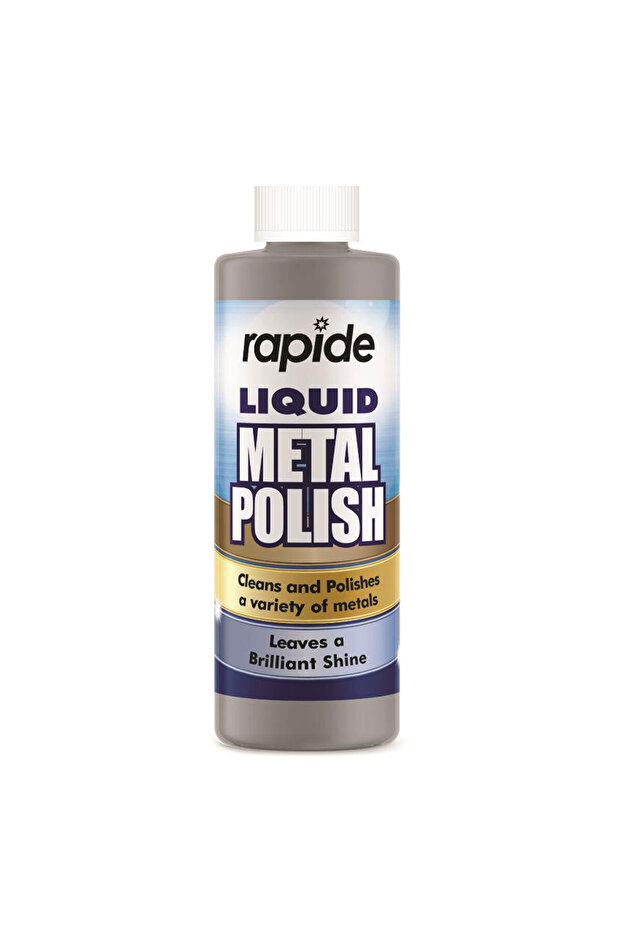Liquid Metal Polish 250ml - Use on Silver, Copper, Brass, Aluminium, Stainless Steel and Chrome.