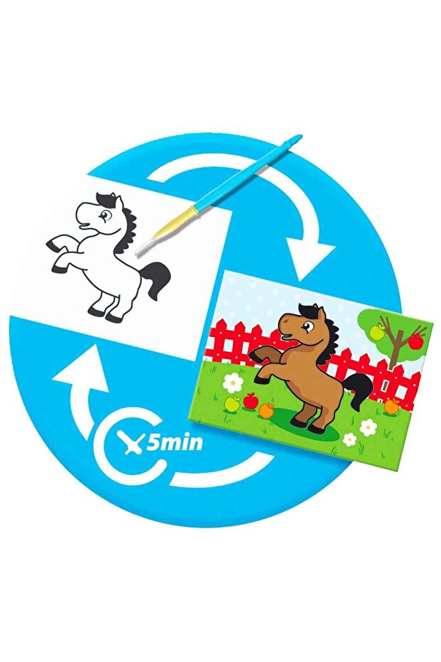 İlk Su İle Boyamam Tasarım Seti - 6