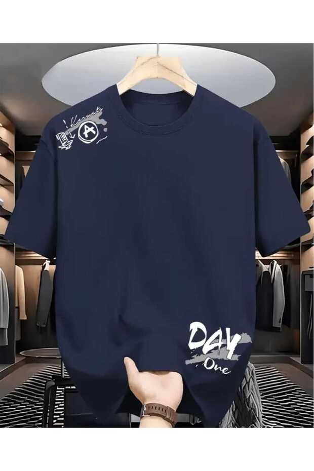 Men's T-Shirt with the Inscription'Day One'