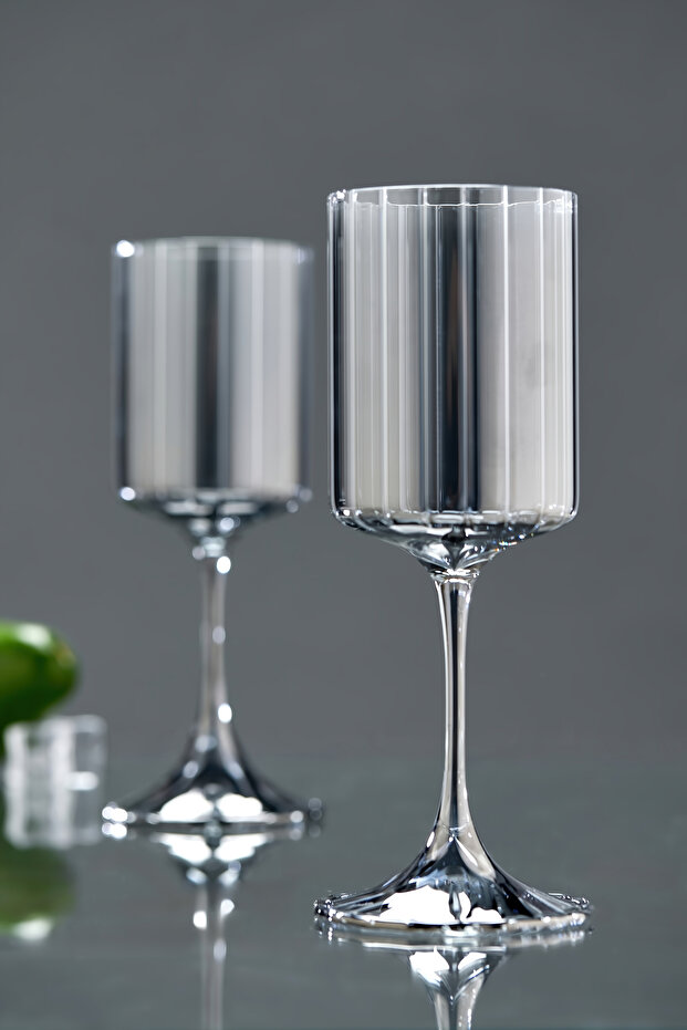 0.37 LT Borosilikat Cam 2'Li Meşrubat Bardağı - 3