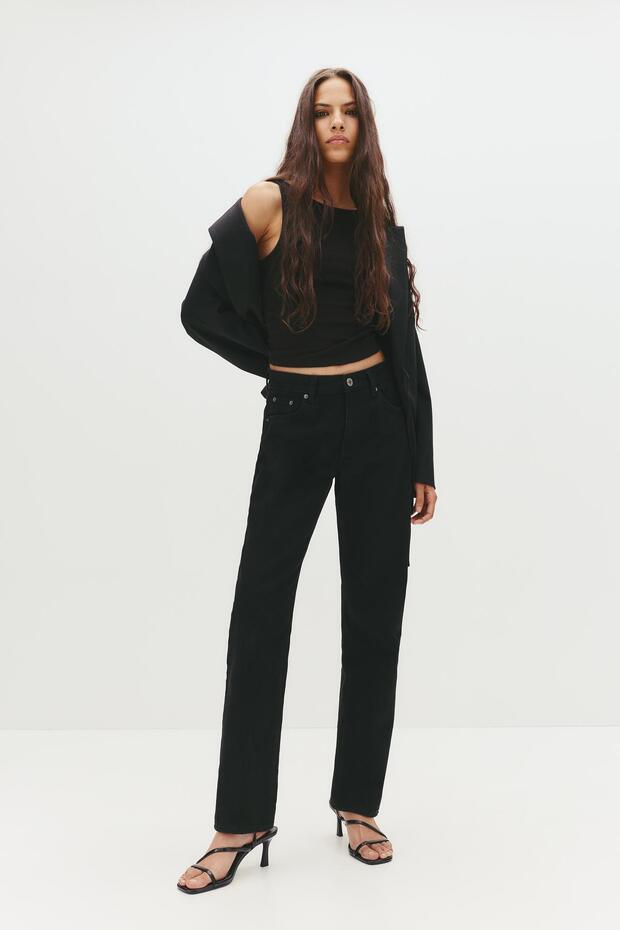 Orta bel slim fit jean - 2