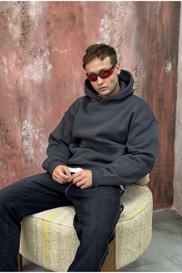 Basic Premium Oversize Hoodie - 4