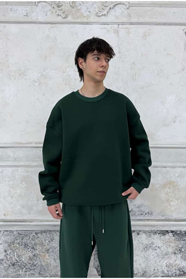 سترة رياضية أساسية فاخرة كبيرة الحجم - 3