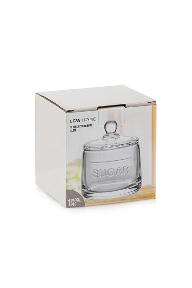 LCW HOME Renksiz Cam Şekerlik - 5