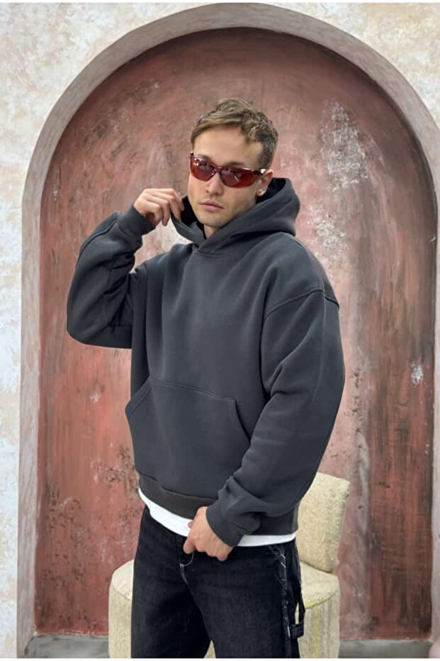 Basic Premium Oversize Hoodie - 6