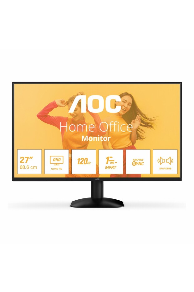 Q27B35S3 27" 120Hz 1Ms HDMI+DP WQHD Adaptive-Sync IPS Vesa Monitör - 1