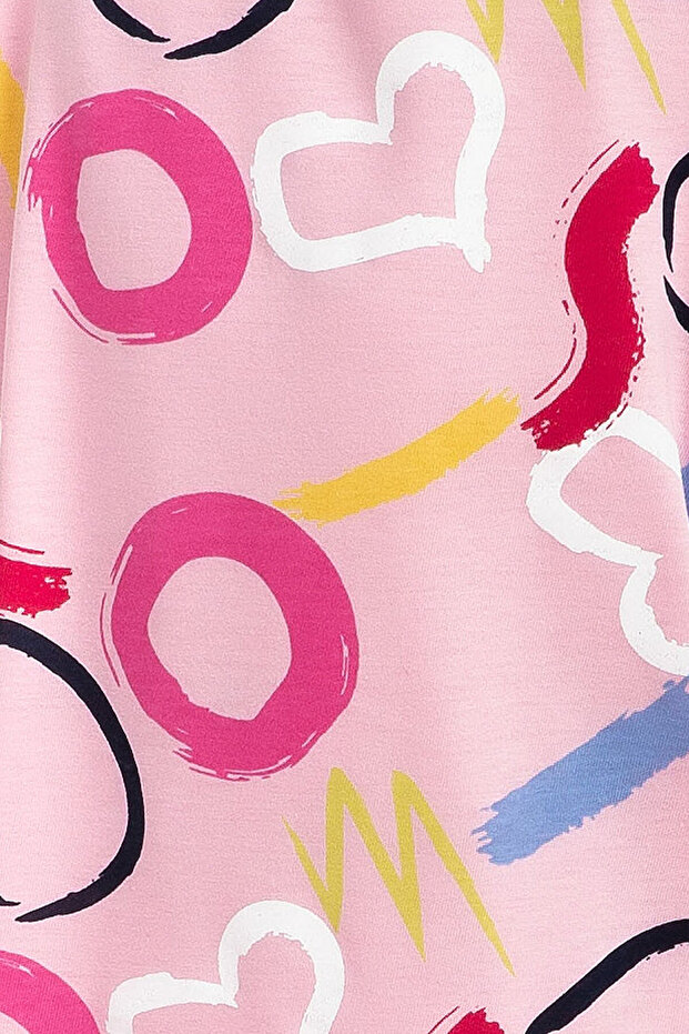 Çocuk Pembe Elbise - 3