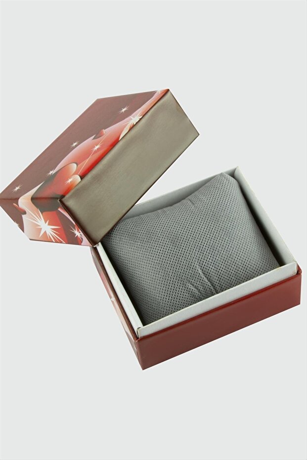 Heart Patterned Clock Box - 1