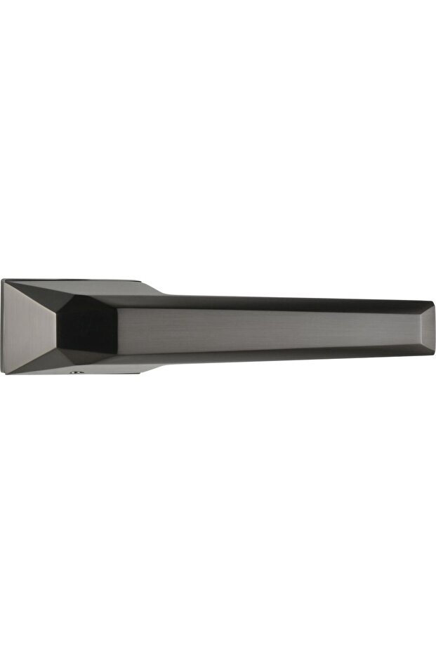 Texur Rosette Handle – MSB Finish Zinc Alloy Door Handle with Sleek Modern Design