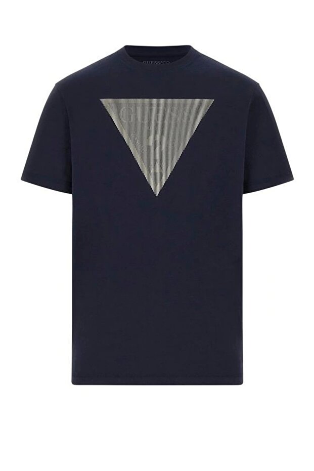 Triangle Erkek Lacivert Regular Fit T-Shirt M5BI04I3Z14-G7V2 - 1