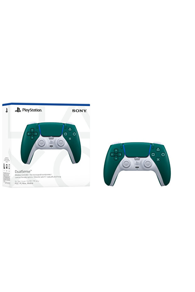وحدة تحكم لاسلكية DualSense لجهاز Playstation 5 (إصدار المملكة العربية السعودية) إصدار Alpine Green Esports World Cup .