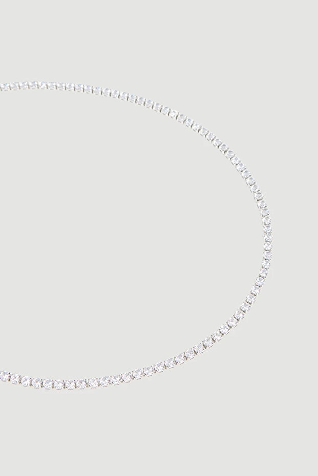 Su Yolu Kolye - Gümüş - 2