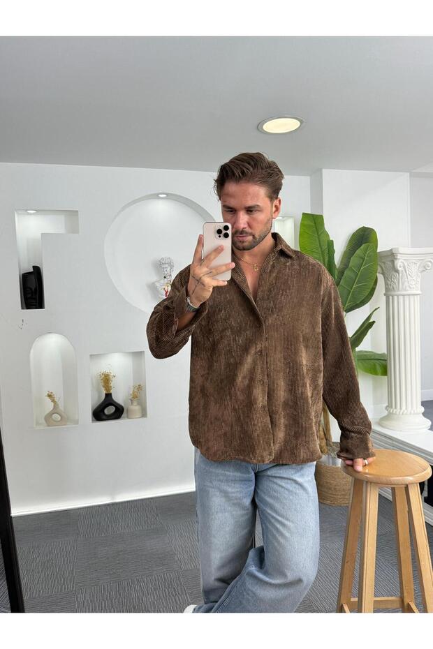 Giesto Kadife Gömlek - 3