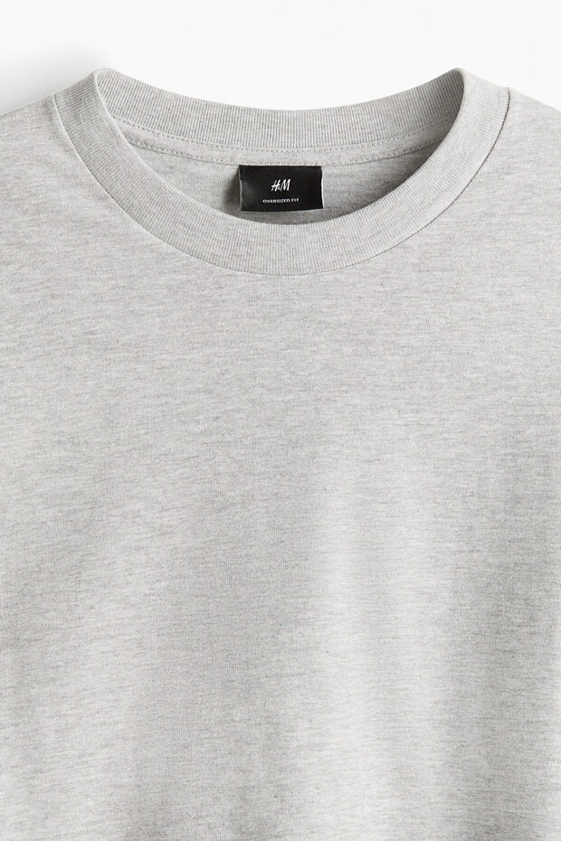 Uzun Kollu Jarse Üst Oversized Fit - 2