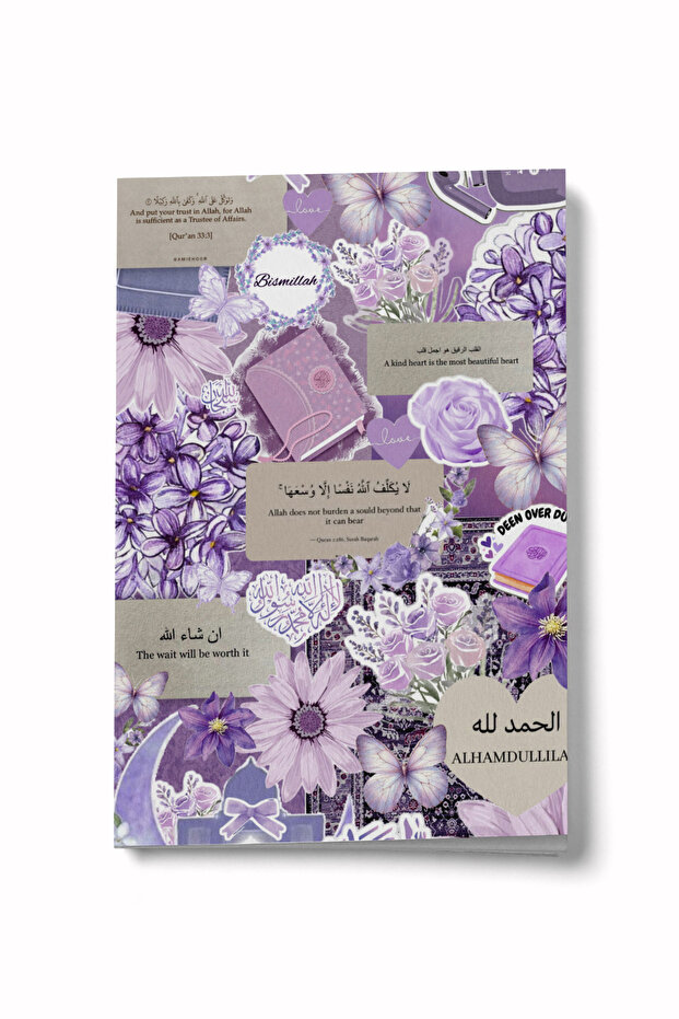 Collage Series 11 - the Delicacy of the Heart Mini Notebook