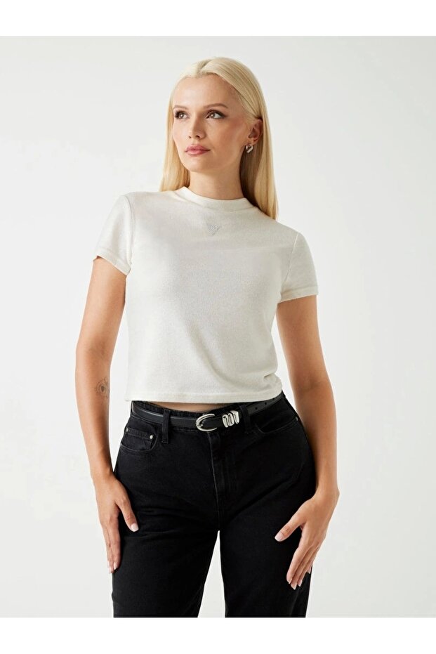 Licia Kadın Beyaz Top W5BP07KCGM2-G012 - 1