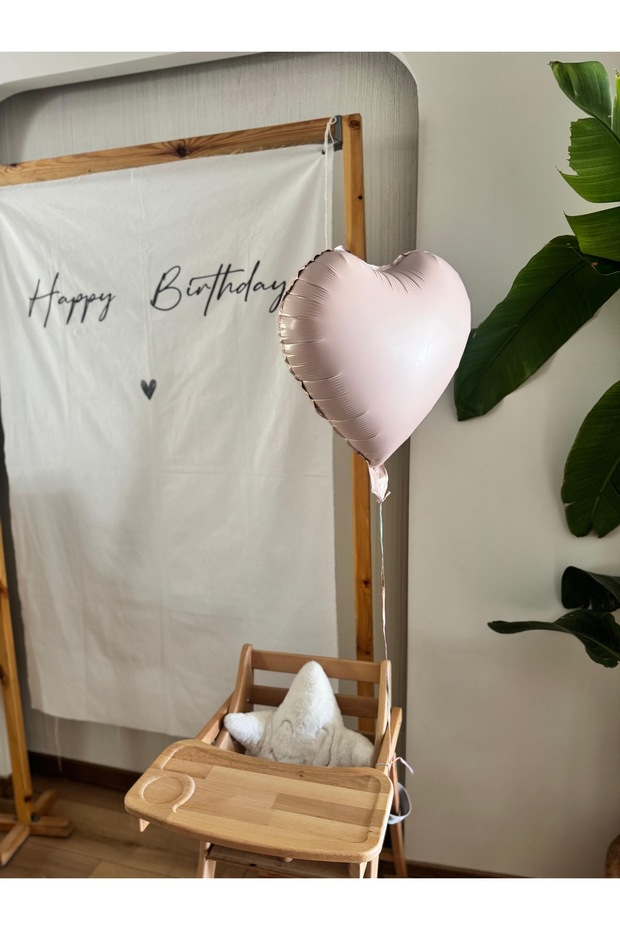 Pembe Kalp Balon - 1