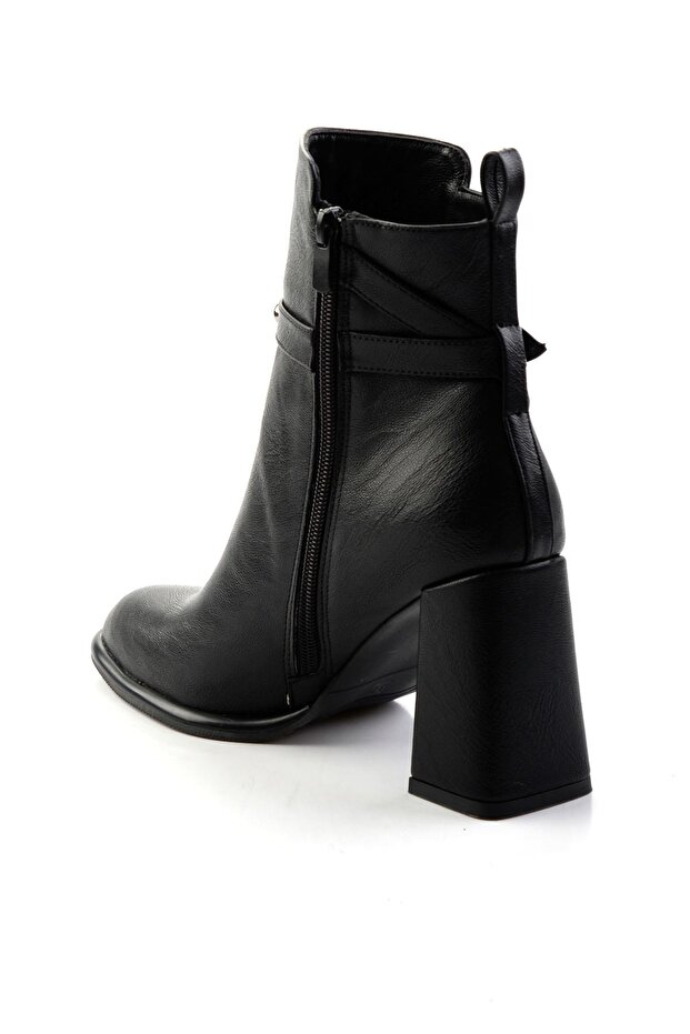 Siyah Kadın Bot & Bootie K02565070609 - 3