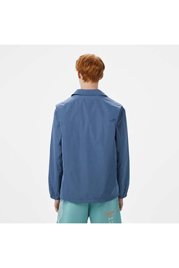 Unisex Mavi Yağmurluk - 2