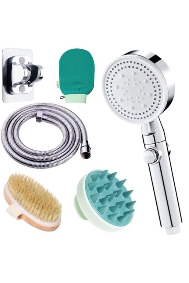 ™ Shower Head, Water Saving, Thickened ABS, 5 Functions