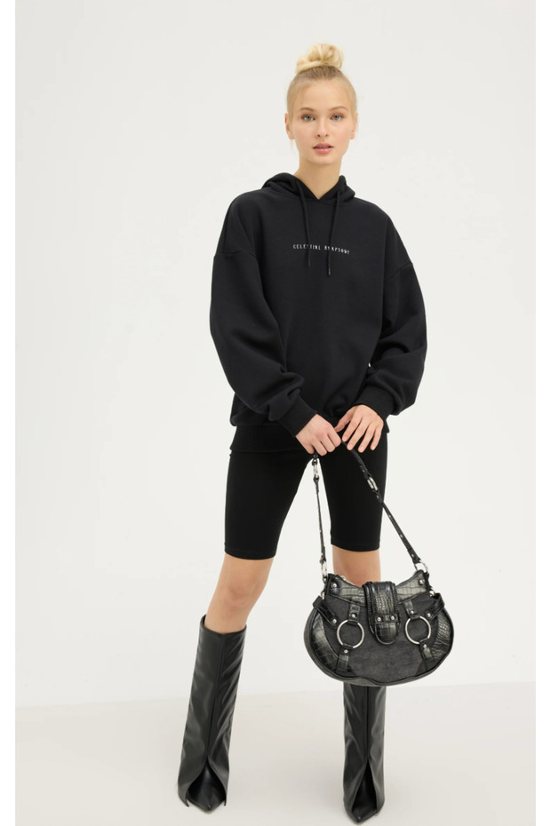 Cool Patterned Hoodie - 2