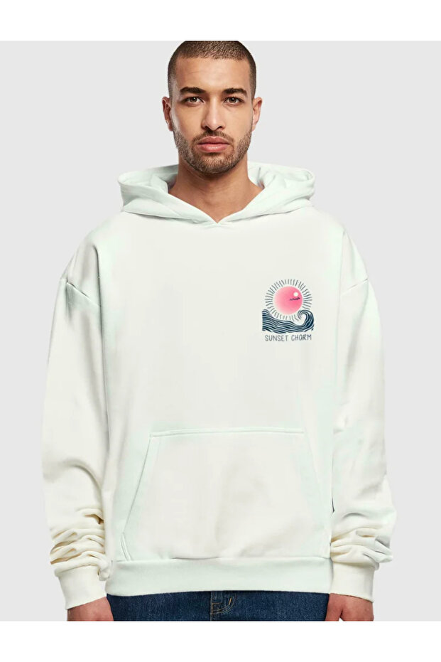 سترة بقلنسوة أساسية وعصرية - 1