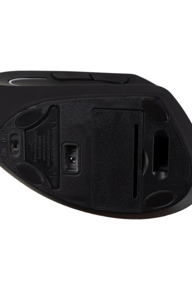 Mouse wireless vertical ergonomic, negru - 6