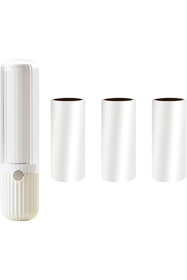 Culinavog Portable Lint Roller, Mini Travel Size, Extra Sticky Lint Rollers for Clothes Pet Hair, Li