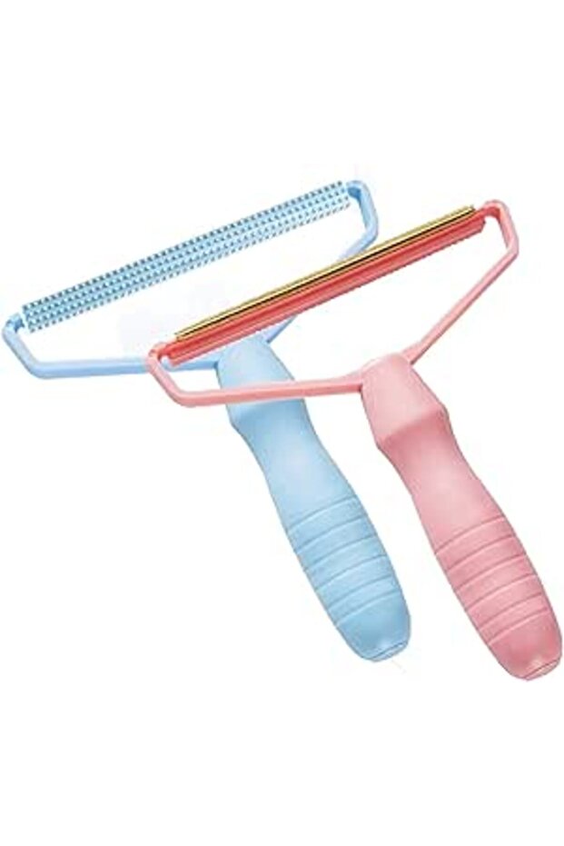 KASTWAVE Lint Roller Portable Lint(Pink And Blue) - Pack of 2