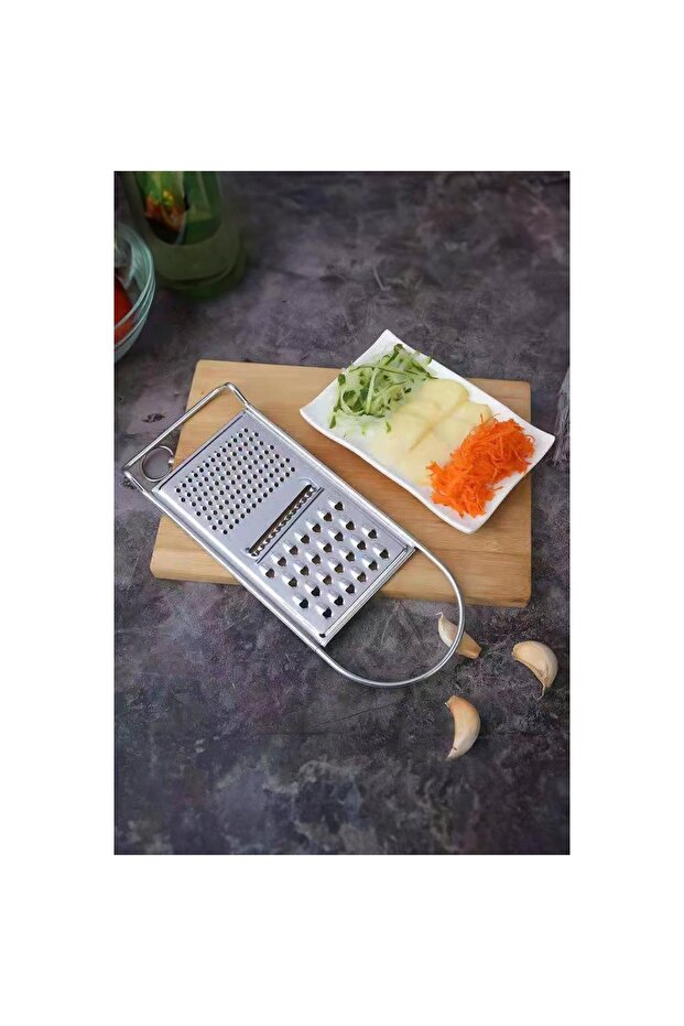 Paslanmaz Çelik Tutmalı Rende - 3