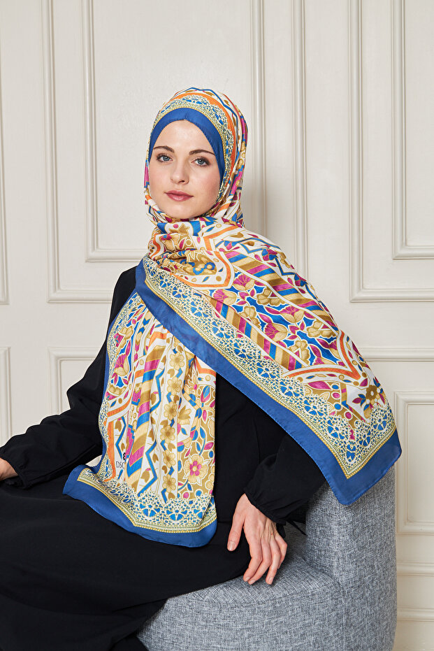 Patterned Soft Shawl - 3