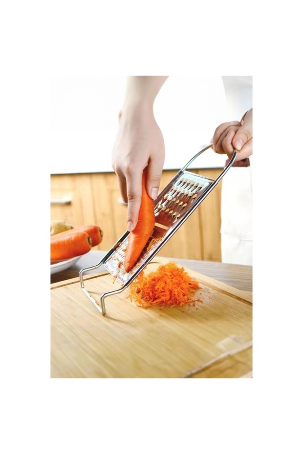 Paslanmaz Çelik Tutmalı Rende - 1