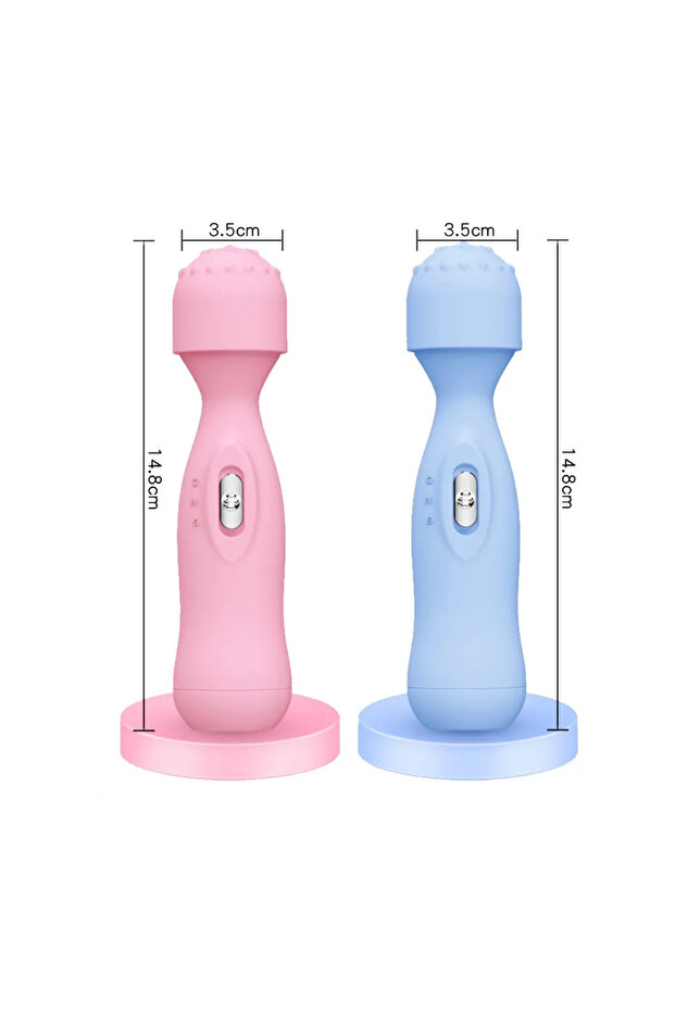 Mini Masaj Vibratör-Pembe - 3