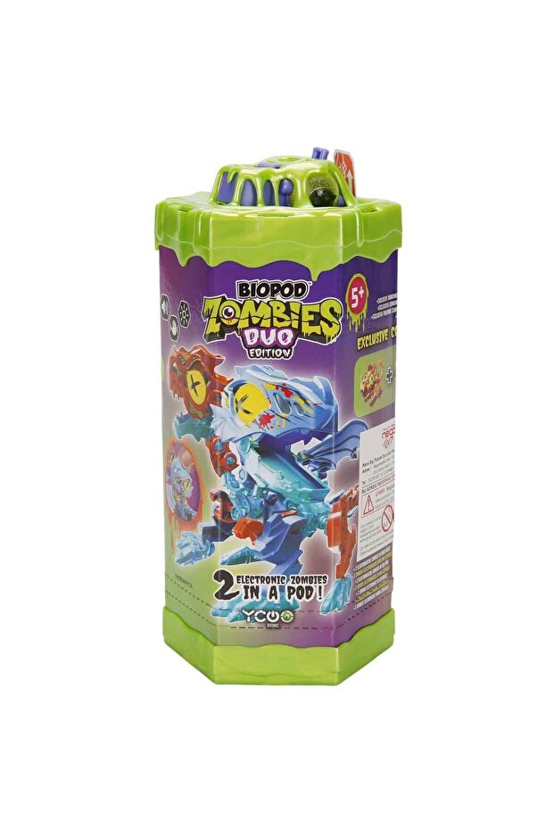 Sesli ve Işıklı Biopod Zombies Inmotion İkili Dinozor Robot - 1