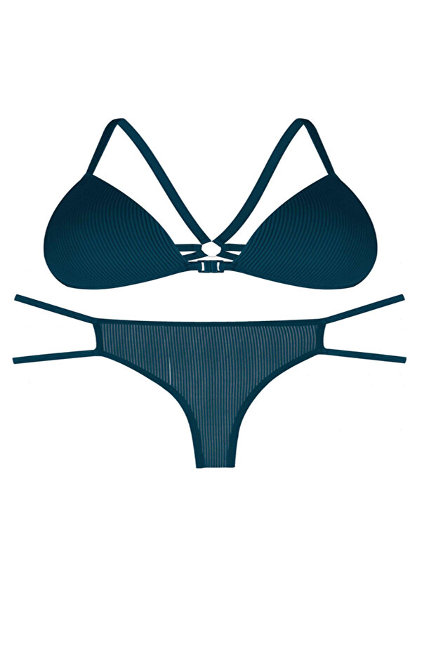 Push-Up Padded Bra Set - 3