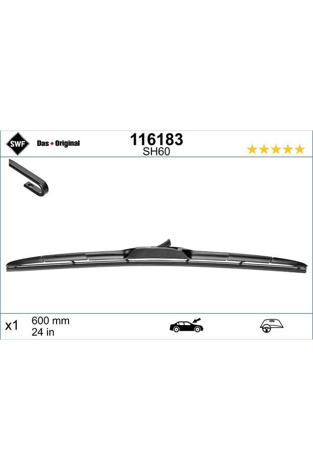 Wiper Blade 116183 - 1