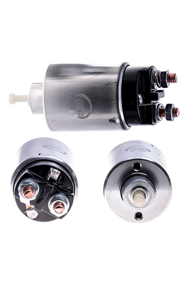 12V Starter Solenoid Mitsubishi Type (4 Hole-Right Plug) Hyundai Kia Mazda Mitsubishi
