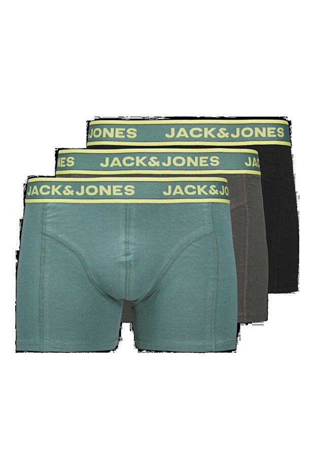 Jack&Jones Jacbryson Solid Trunks 3'lü Erkek Boxer 12281987 - 1