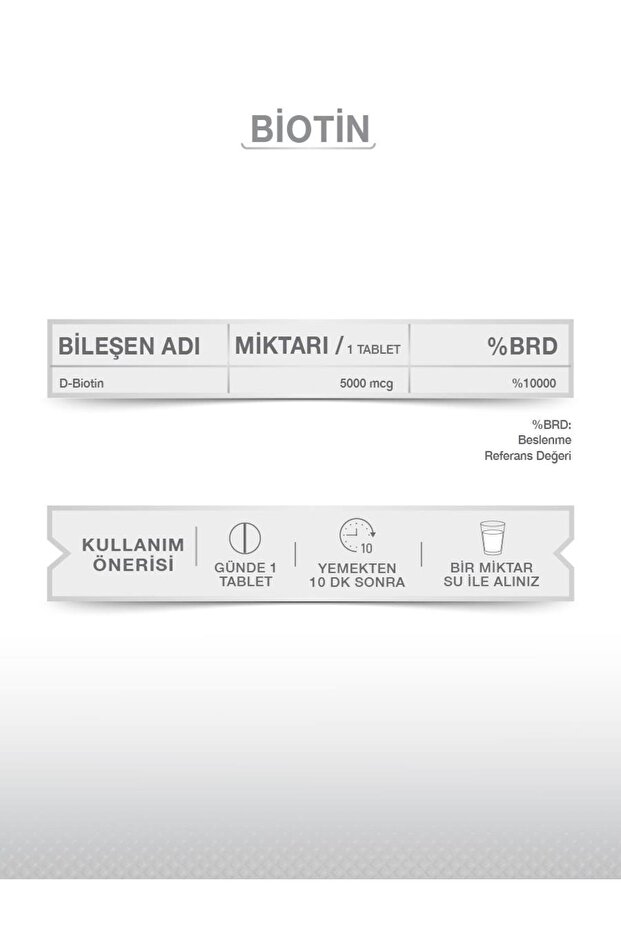 BİOTİN 60 KAPSÜL - 3