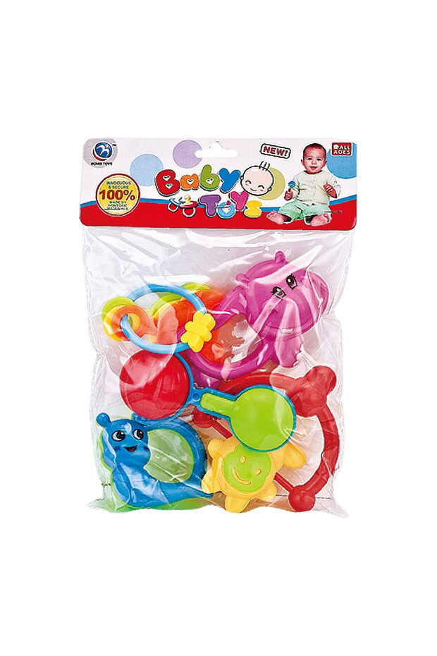 Baby Rattle Set, 5 pcs