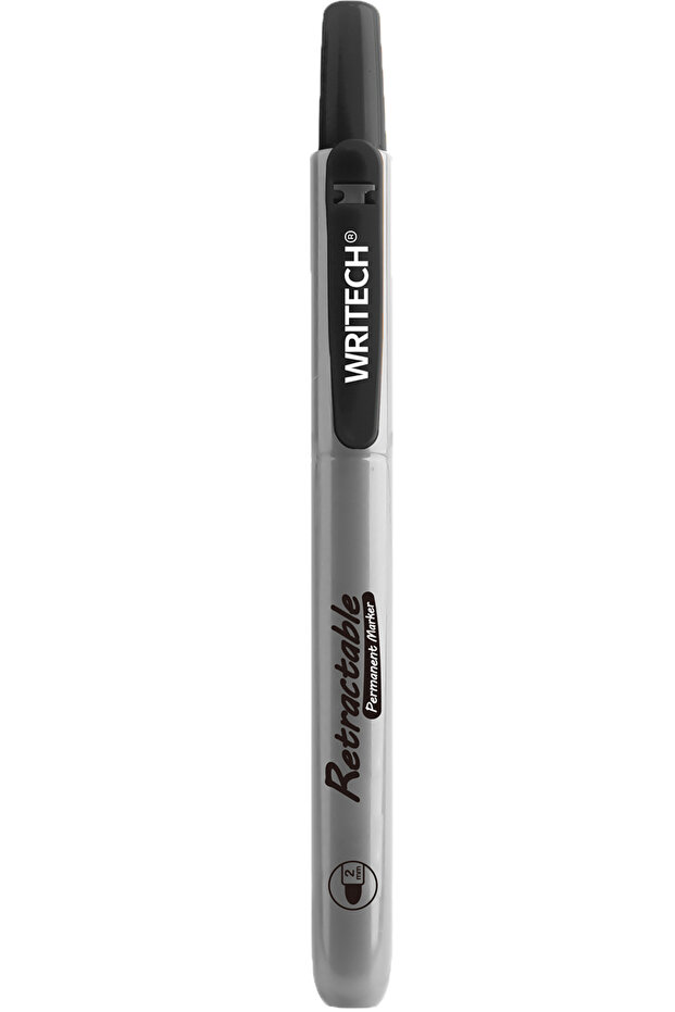 Marker permanent retractabil Writech, diverse culori - 1