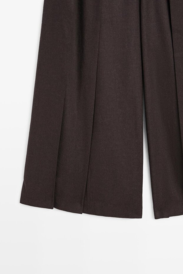 Kemerli şort etek - 7