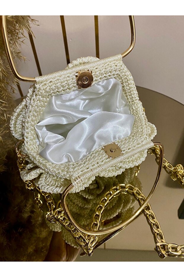 Rose Çanta Krem - 3