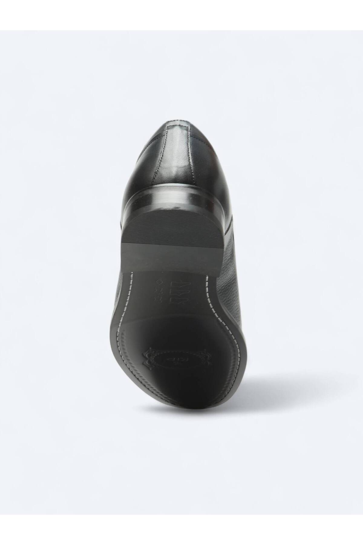 Lacivert Deri Klasik Ayakkabı - 4