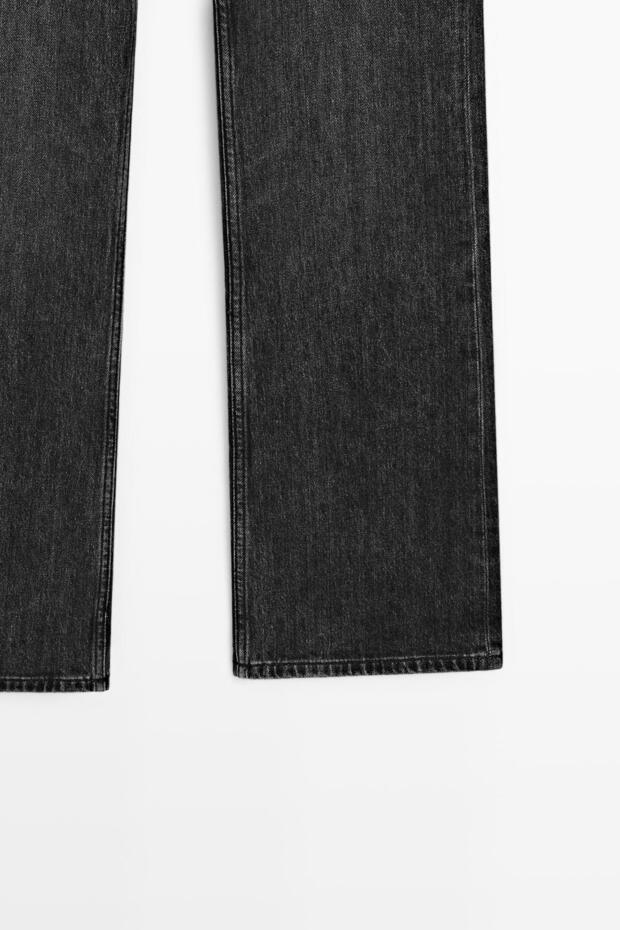 Yüksek bel bootcut jean - 7