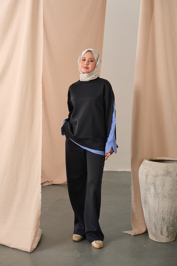 Women's Garnili Scuba Suit Navy Blue