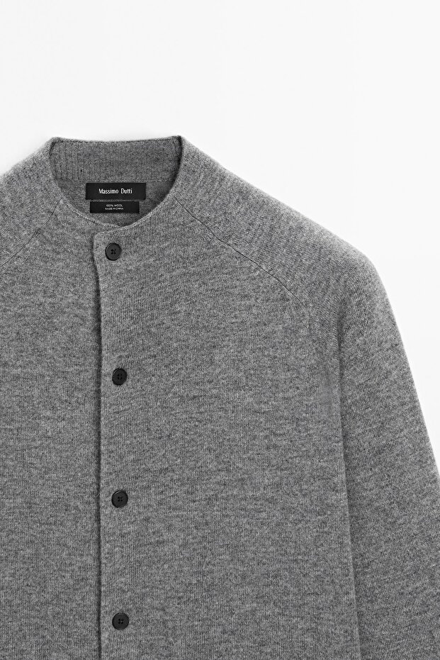 Reglan kollu triko hırka - 2