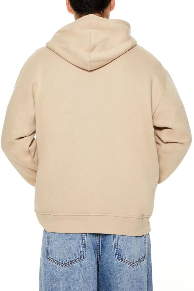 Baskılı Kapüşonlu Sweatshirt - 3