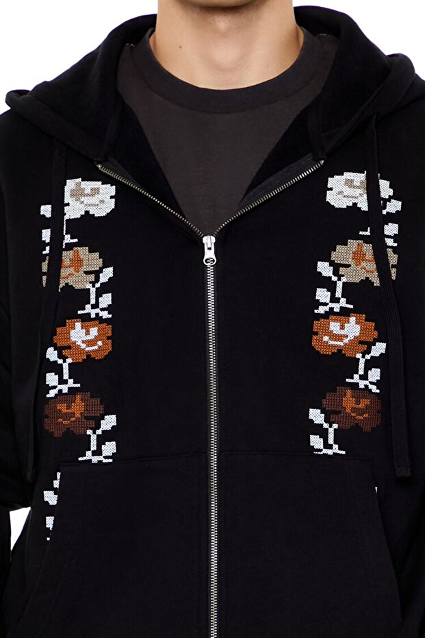 Nakışlı Sweatshirt - 3