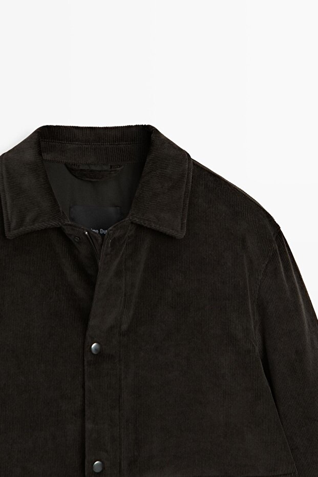 Fitilli kadife ceket - 6